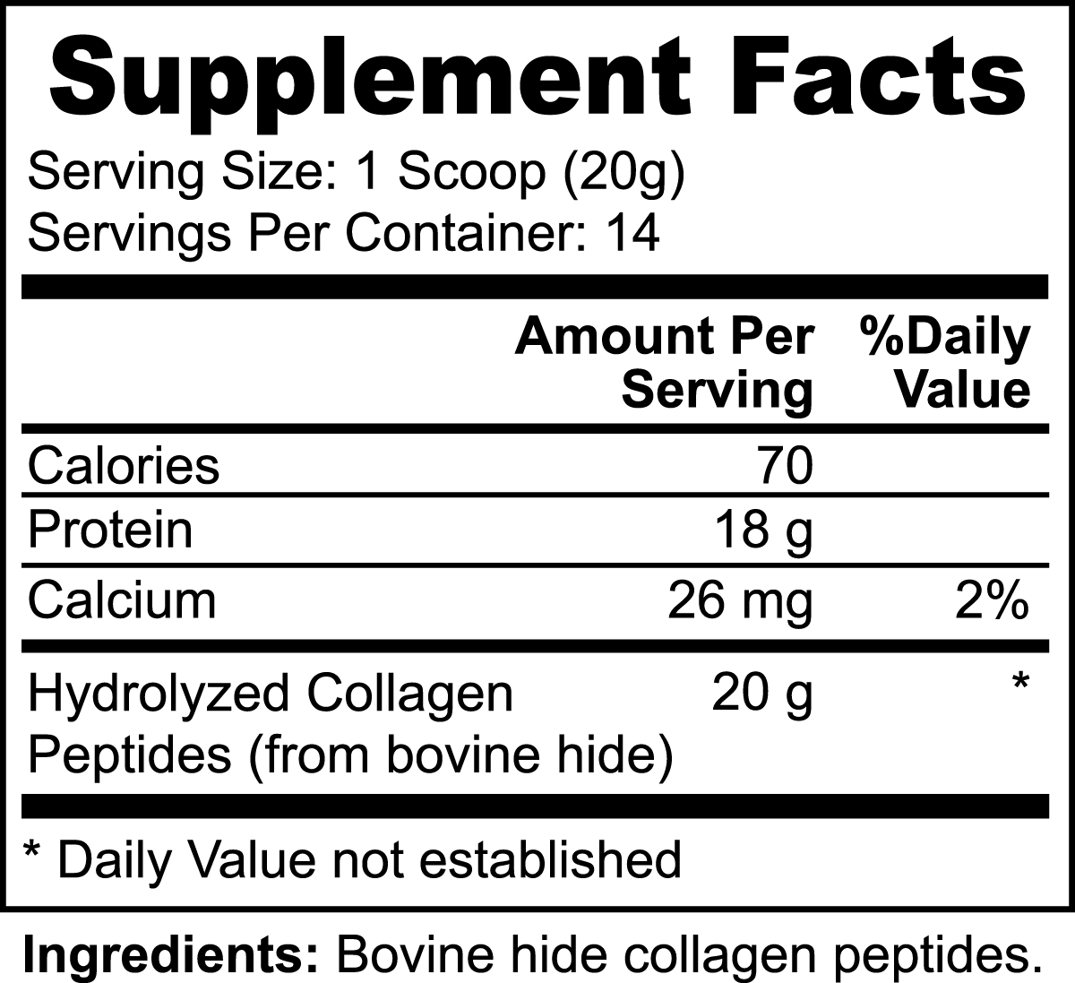 Collagen Peptides - Naturalis